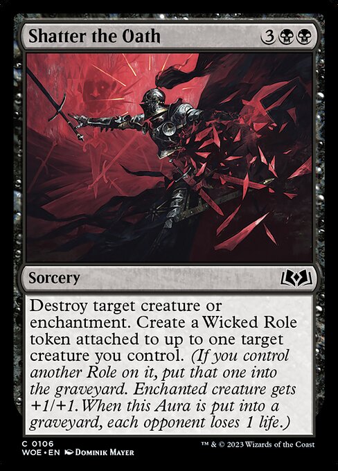 Shatter the Oath 106 Foil