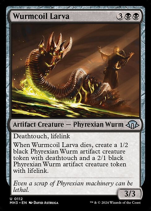 Wurmcoil Larva 112 Foil