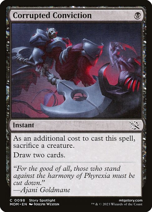 Corrupted Conviction 98 Foil