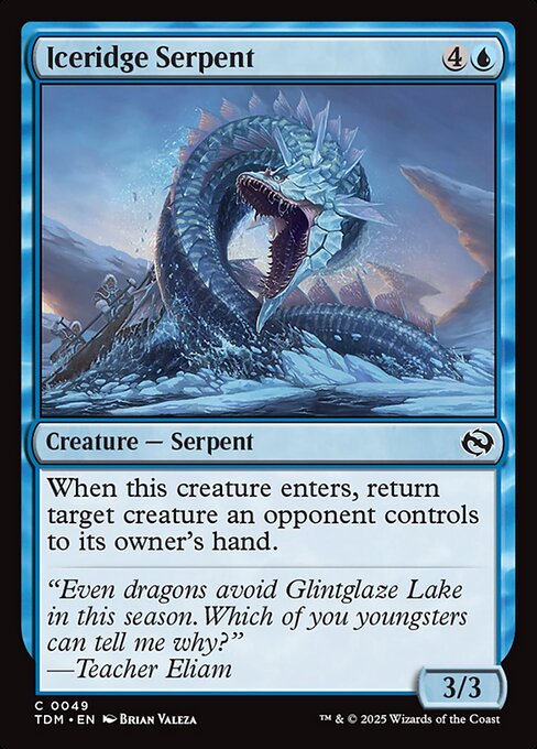 Iceridge Serpent 49 Foil