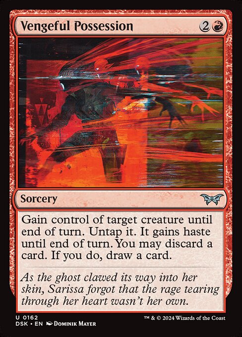 Vengeful Possession 162 Foil