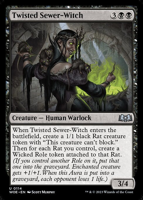 Twisted Sewer-Witch 114 Foil