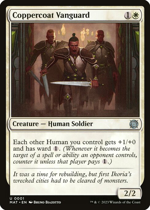 Coppercoat Vanguard 1 Foil