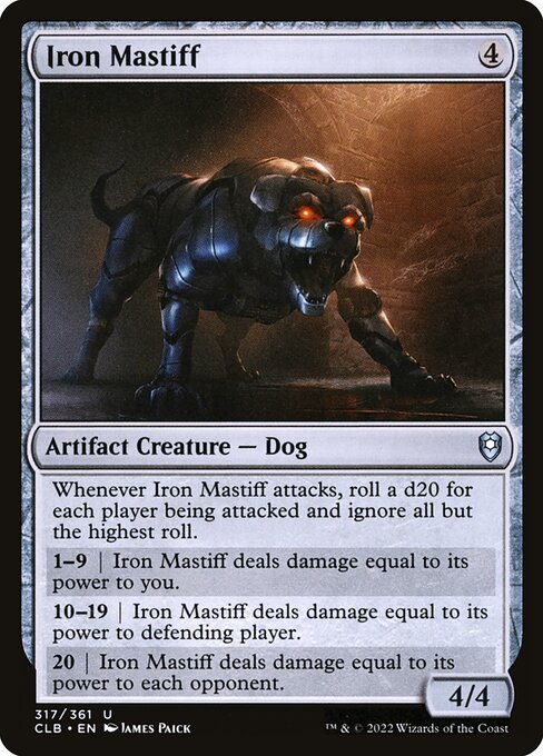 Iron Mastiff 317 Foil