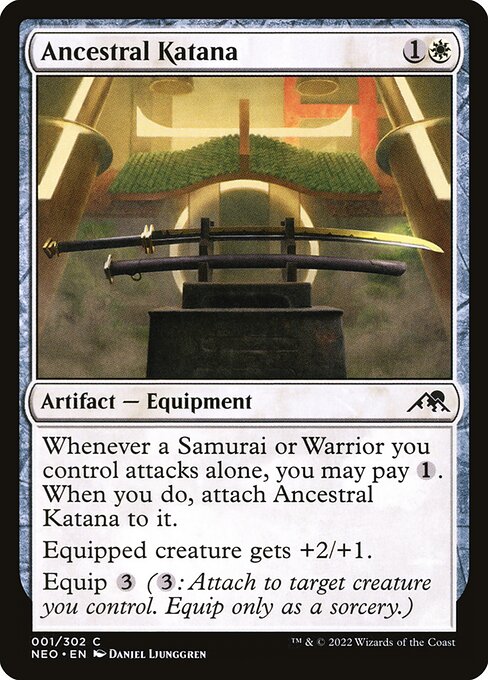 Ancestral Katana 1