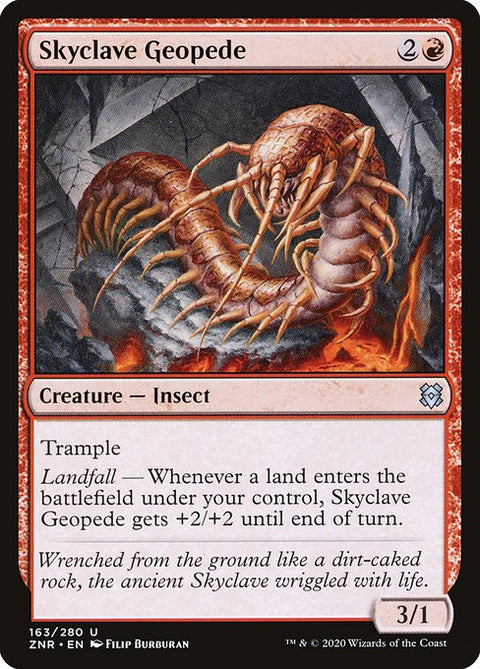 Skyclave Geopede 163 Foil