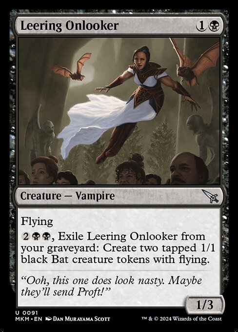 Leering Onlooker 91 Foil