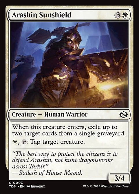 Arashin Sunshield 3