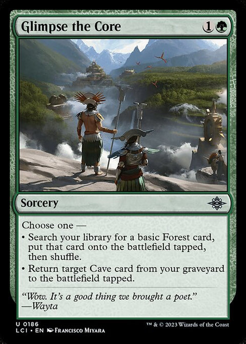 Glimpse the Core 186 Foil
