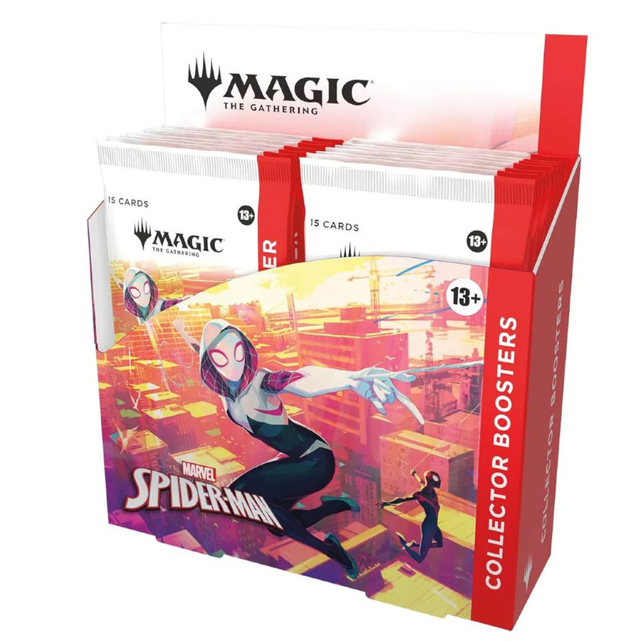 Magic: The Gathering Spider-Man - Collector's Booster Display (12 Packs)