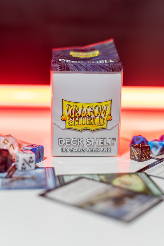 Dragon Shield Deck Shell - Ashen White