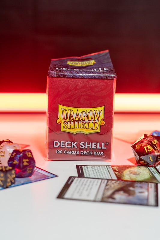 Dragon Shield Deck Shell - Blood Red