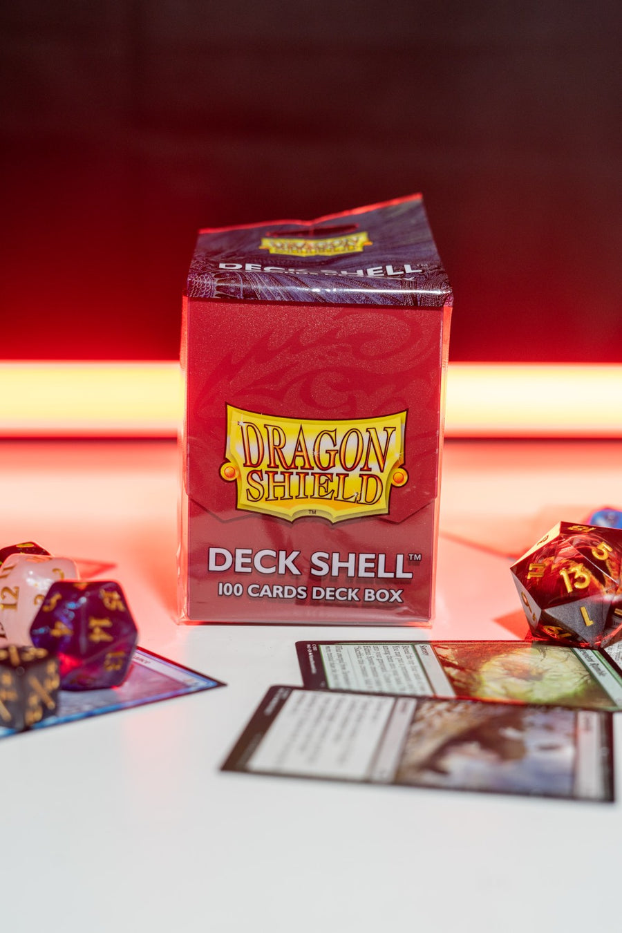 Dragon Shield Deck Shell - Blood Red