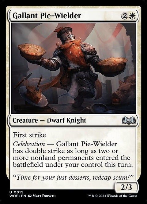 Gallant Pie-Wielder 15 Foil