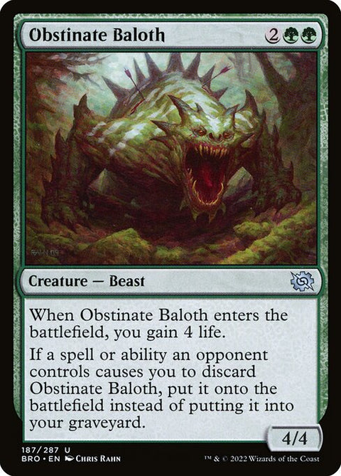 Obstinate Baloth 187