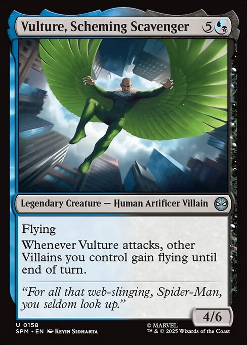 Vulture, Scheming Scavenger 158 Foil
