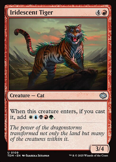 Iridescent Tiger 109