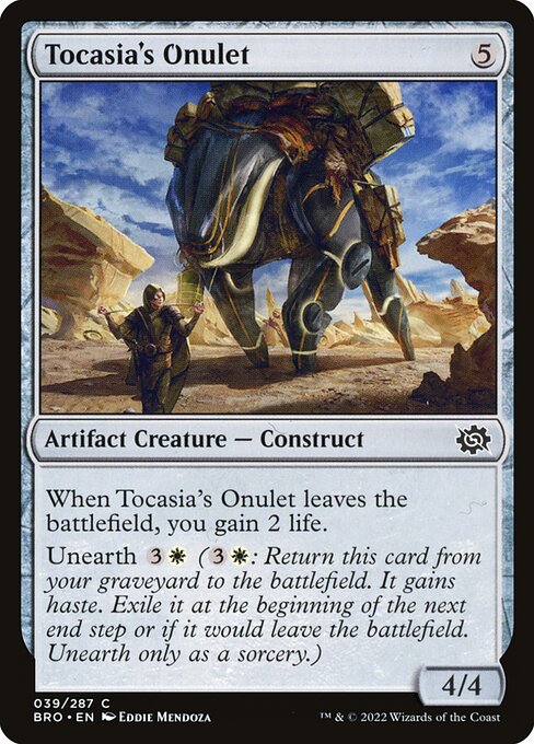 Tocasia's Onulet 39 Foil