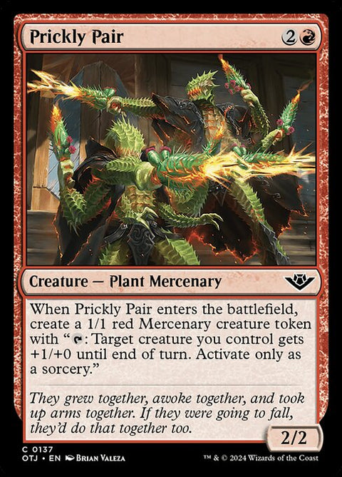 Prickly Pair 137 Foil