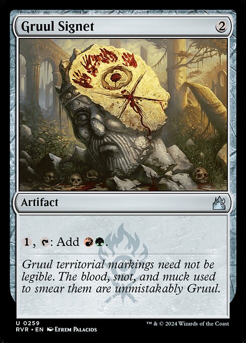 Gruul Signet 259 Foil
