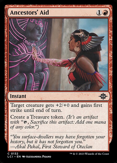Ancestors' Aid 132 Foil