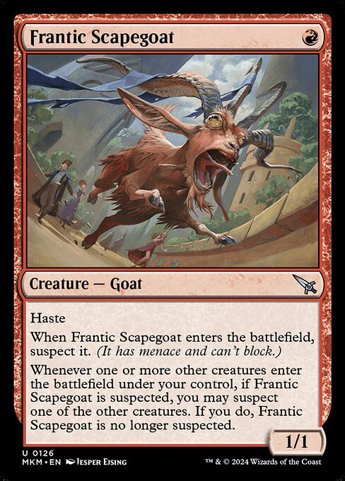 Frantic Scapegoat 126 Foil