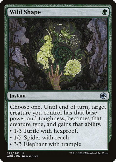 Wild Shape 212 Foil