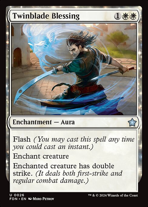 Twinblade Blessing 26 Foil
