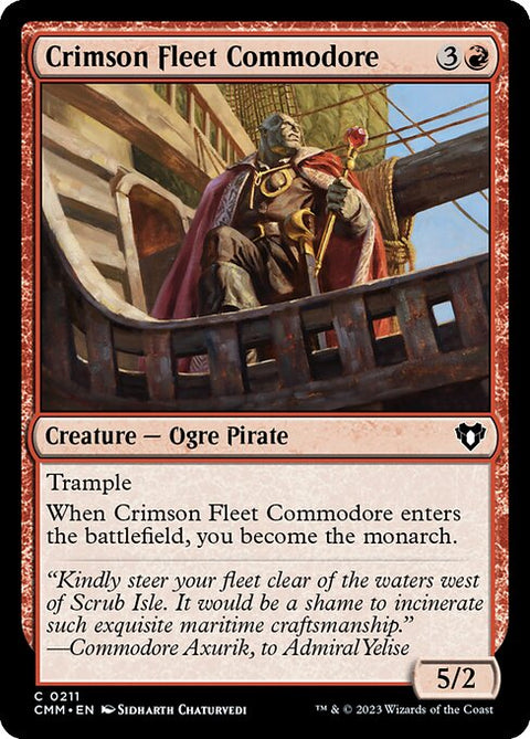 Crimson Fleet Commodore 211