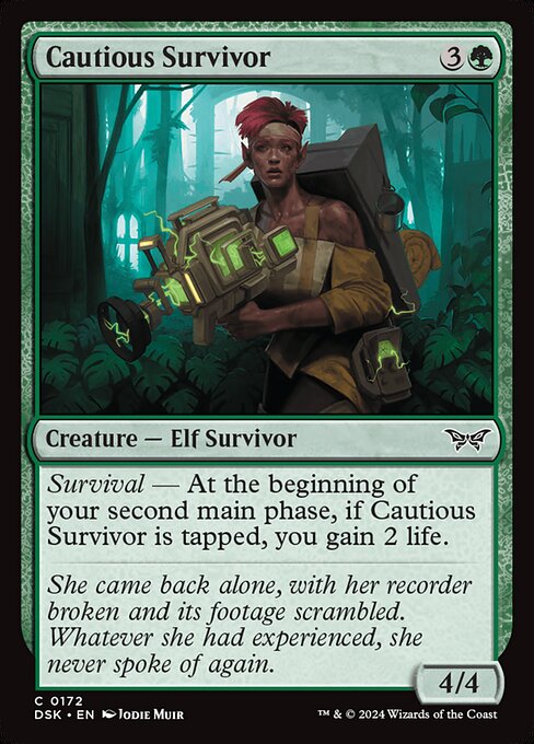 Cautious Survivor 172