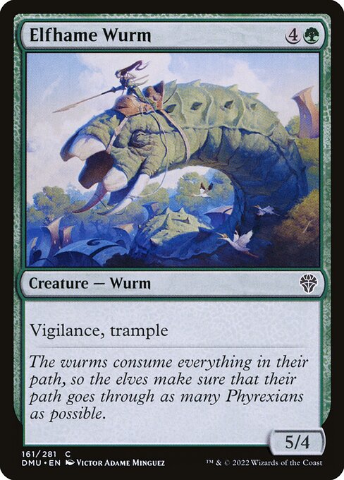 Elfhame Wurm 161 Foil