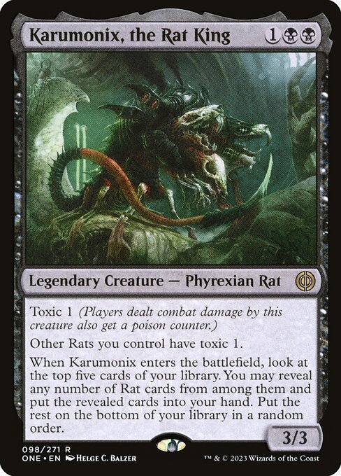 Karumonix, the Rat King 98 Foil