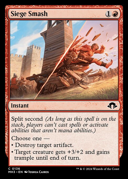 Siege Smash 136 Foil