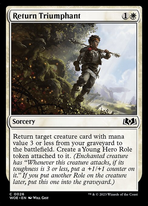 Return Triumphant 26 Foil