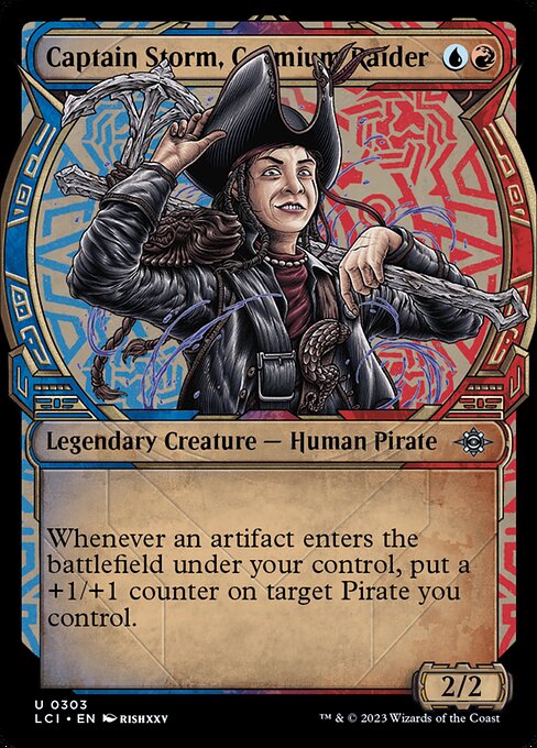 Captain Storm, Cosmium Raider 303 Foil