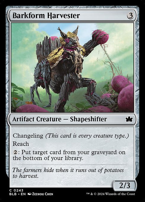 Barkform Harvester 243