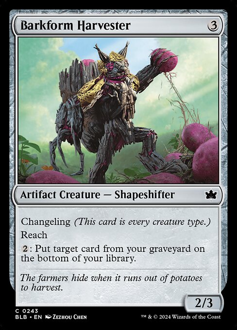 Barkform Harvester 243