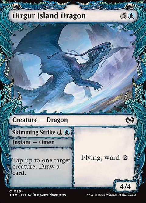 Dirgur Island Dragon // Skimming Strike 294 Foil