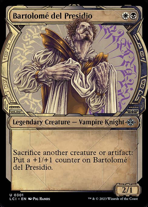 Bartolomé del Presidio 301 Foil