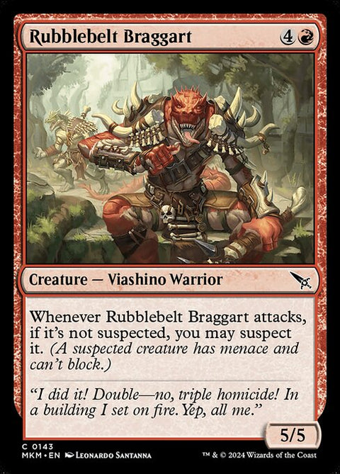 Rubblebelt Braggart 143