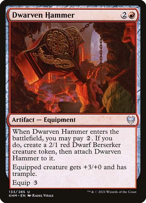Dwarven Hammer 133 Foil