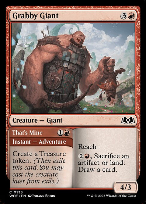 Grabby Giant // That's Mine 133 Foil