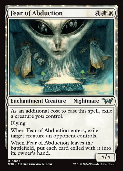 Fear of Abduction 9 Foil