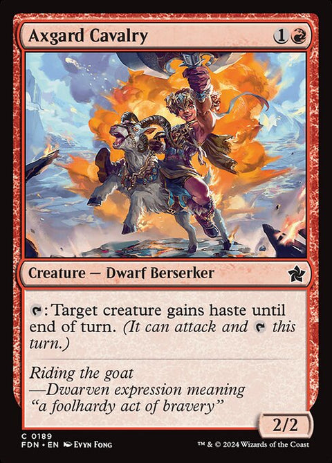 Axgard Cavalry 189 Foil