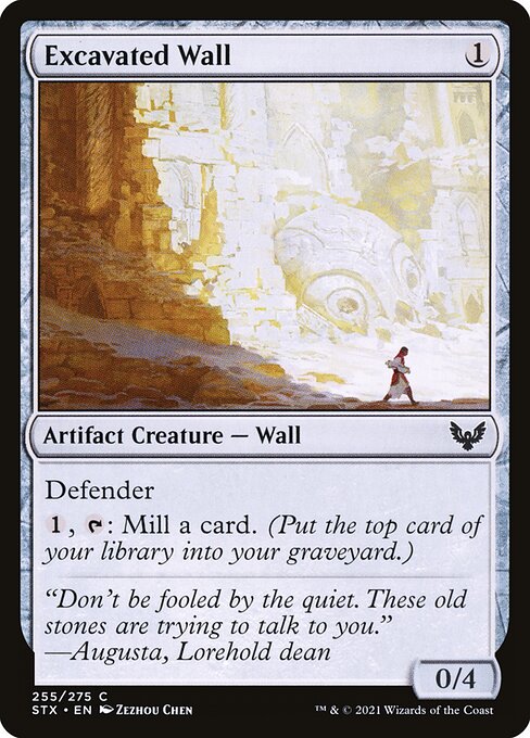 Excavated Wall 255 Foil