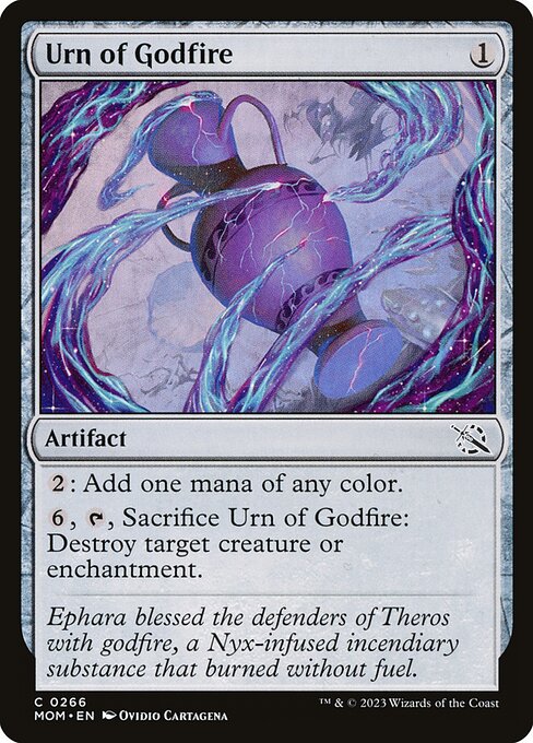 Urn of Godfire 266 Foil
