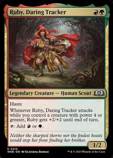 Ruby, Daring Tracker 212 Foil