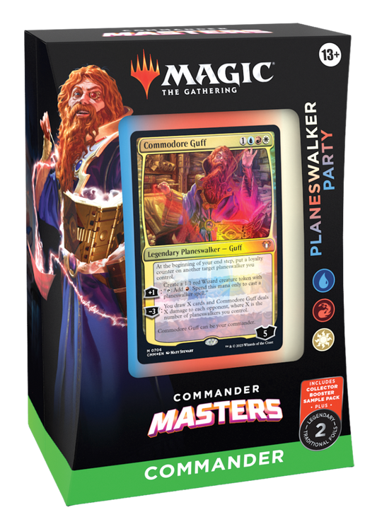 Commander Masters Planeswalker Party commander deck