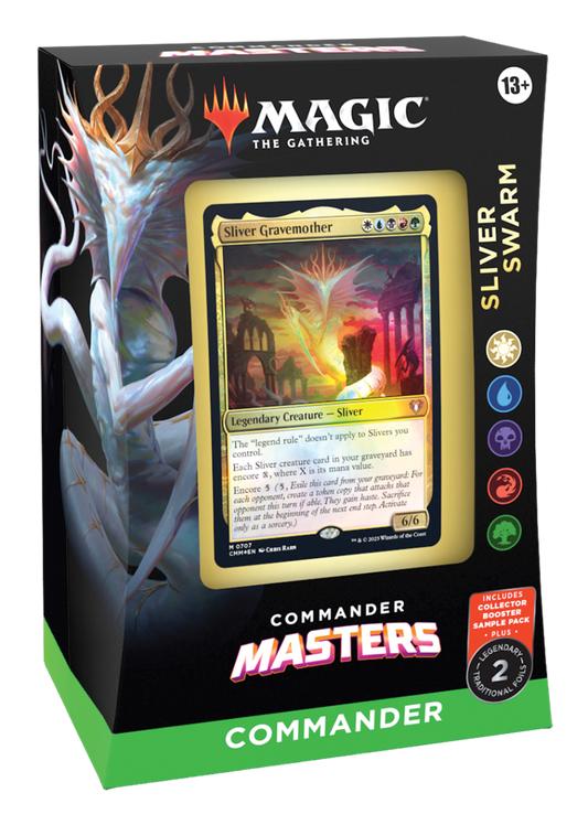Commander Masters Sliver Swarm commander deck