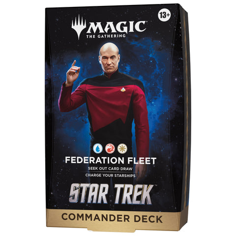 Preorder - Magic The Gathering Star Trek Commander - Federation Fleet